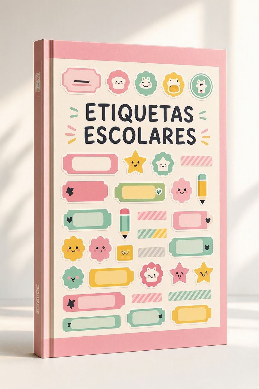 Bono 1 - Etiquetas escolares